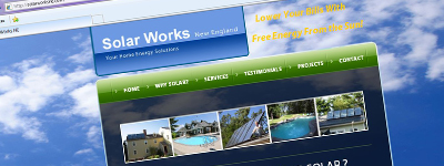 Solar Works Website Image