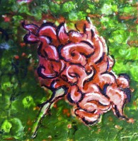 encaustic rose